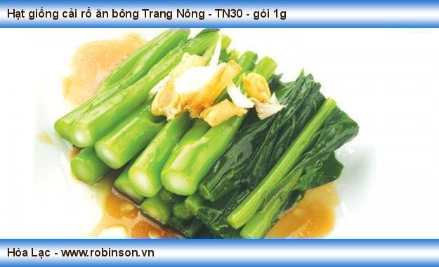 Hạt giống cải rổ ăn bông Trang Nông - TN30 - gói 1g  Hà Tĩnh  (17)